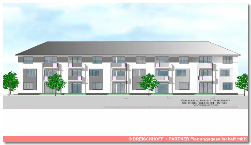 Neubau von 21 Wohnungen Am Finbusch - Achim